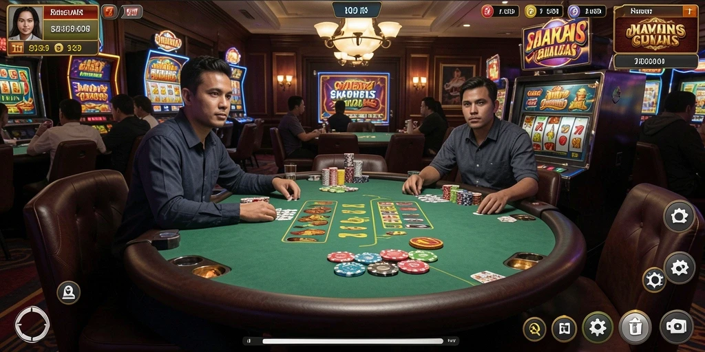 Karakter utama dalam misi menantang.