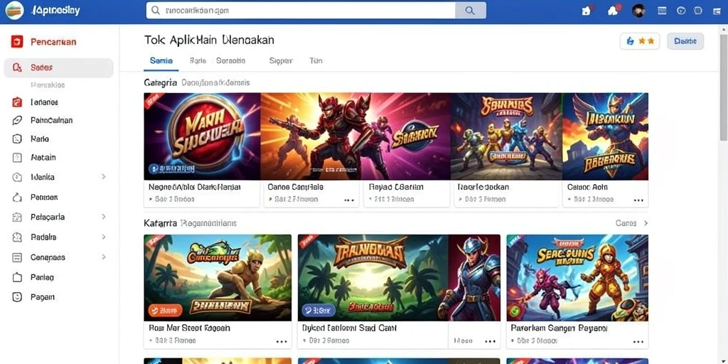 Screenshot dari misi level awal yang menantang.