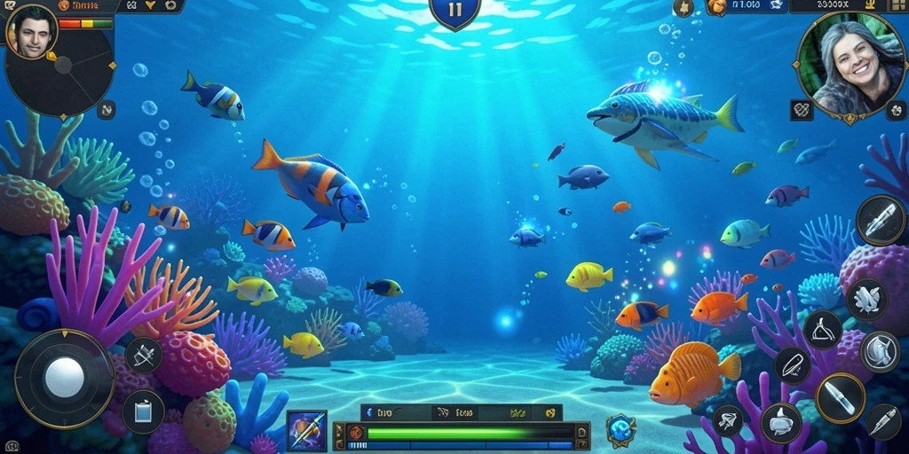 Tampilan awal game yang menarik.