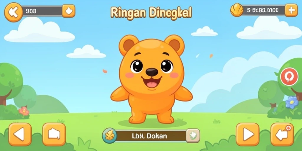 Tampilan antarmuka yang bersih dan user-friendly.