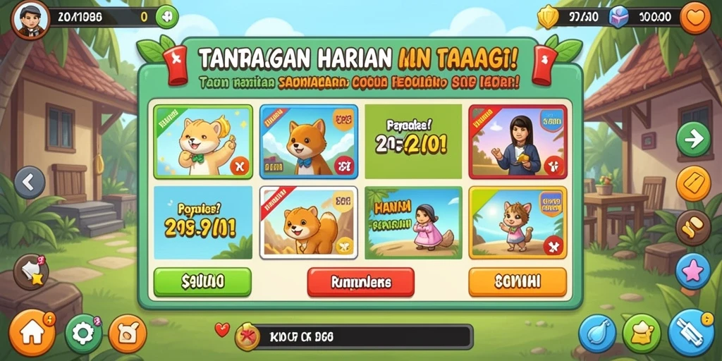 Tampilan antarmuka yang menarik dan intuitif.