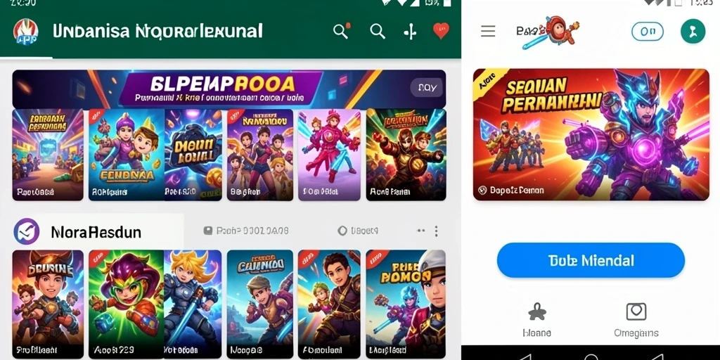 Tampilan antarmuka yang menarik dan mudah digunakan.