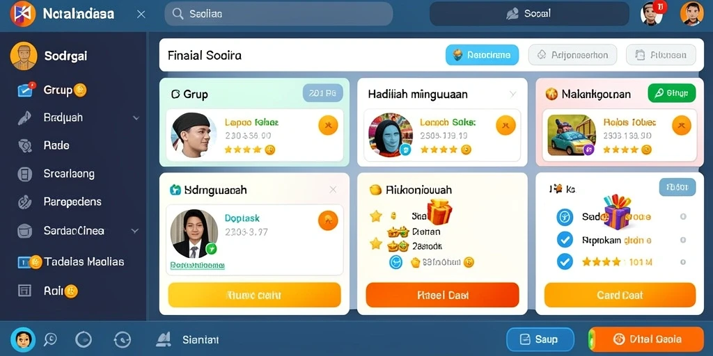 Tampilan antarmuka pengguna yang intuitif.