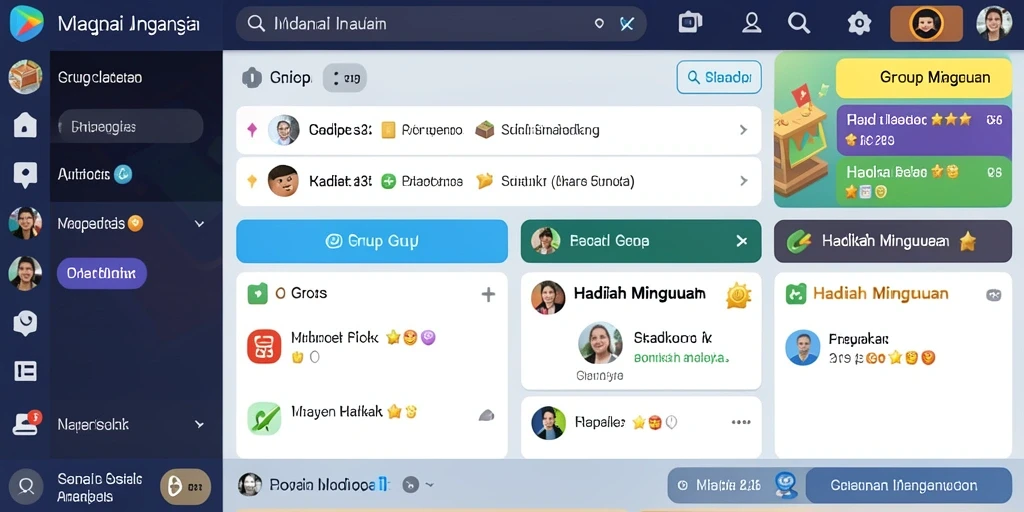 Tangkapan layar menunjukkan grafis yang menawan dan gameplay yang seru.