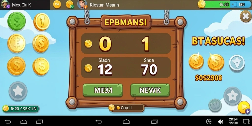 Tangkapan layar yang menunjukkan gameplay seru dan menantang.