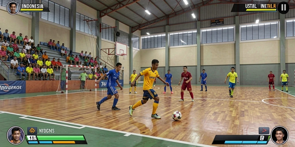 Tampilan grafis yang memukau dan interaktif.
