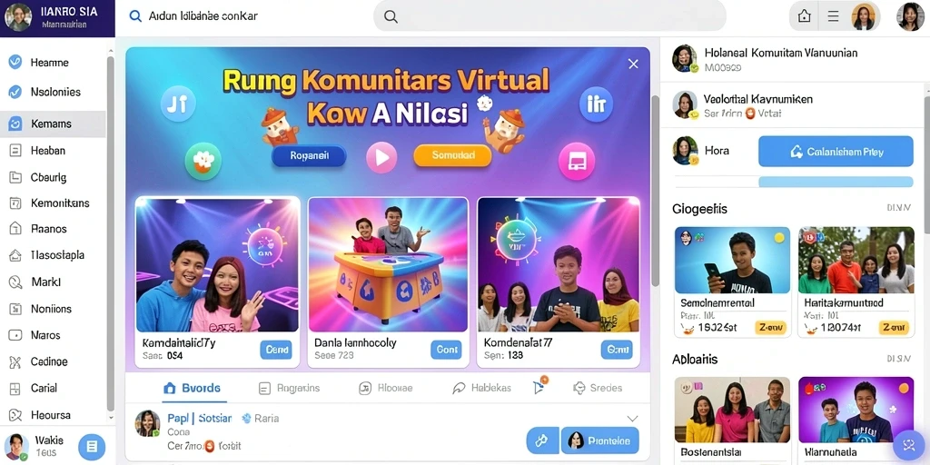 Screenshot aplikasi RSNVIP6 yang menunjukkan misi seru.