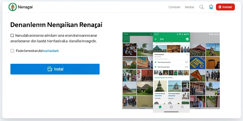 Tampilan awal aplikasi SPN88 yang menarik dan ramah pengguna.