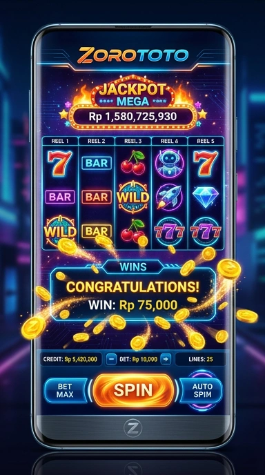 Pratinjau antarmuka zorototo — aplikasi APK resmi Android v2.8.9